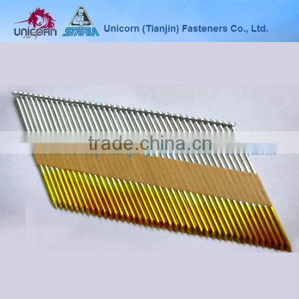 SN70 3.05mm wire dia 3 inch leg paper collated nails