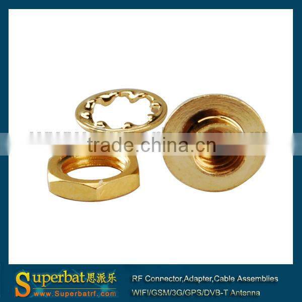 MMCX panel mount Jack with nut and solder cup wholesale price