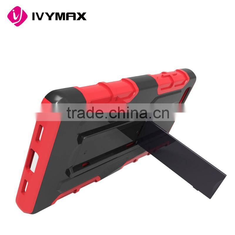 china supplier new armor kickstand cell phone case for HUAWEI P8 Lite