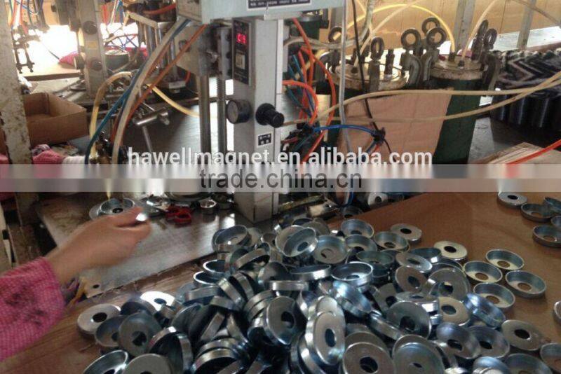 8'' Inch Channel Magnet Assembly Cup Shape magnet