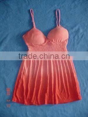 100% Cotton Plain Dyed Ladies Top