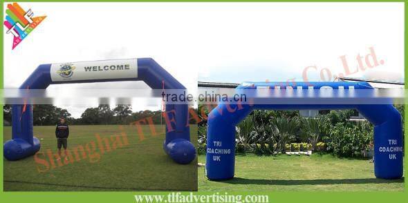 Custom wedding decorations Inflatable rainbow arch