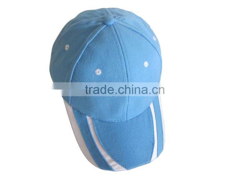 Designed 6 panel baseball cap