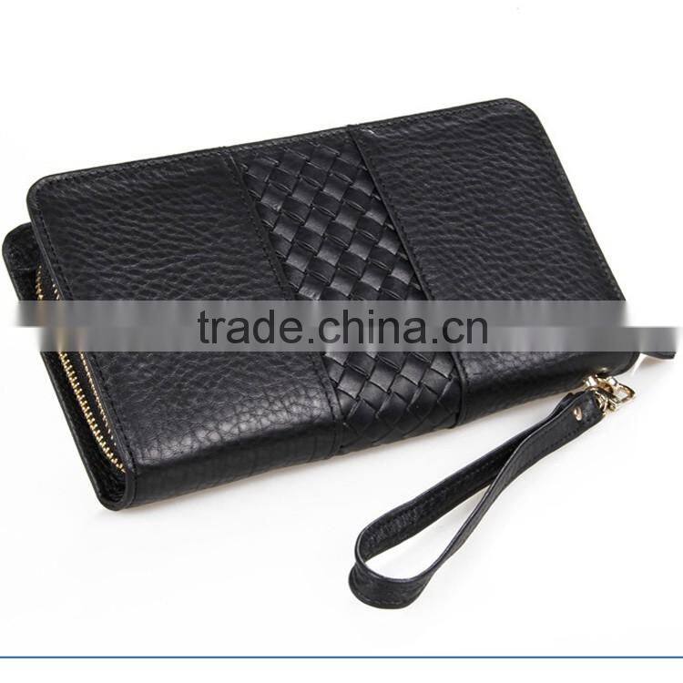 Durable hot sale crazy horse leather wallet for man China manufacturer