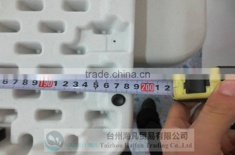 High quality 2 meters strong plastic picnic table/hot sell plastic restaurant table with removable legs