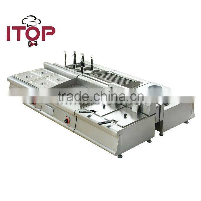 Counter top electric griddle