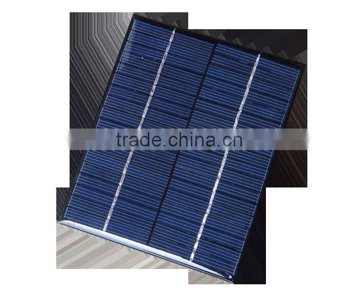 OEM 2.0W 18V Small size pet laminated mini solar panel