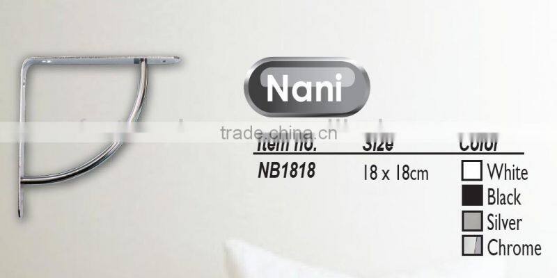 white floating shelf