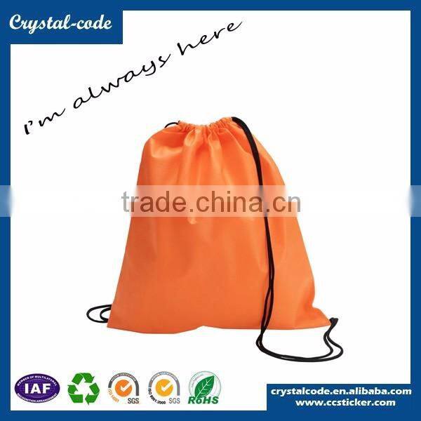 Promotional newly nonwoven drawstring fabric bag