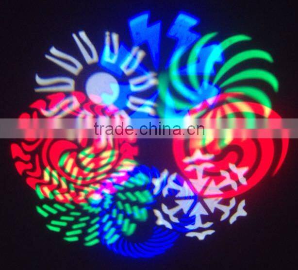 2016 new arrival 8 eye pattern gobo effect projector led light