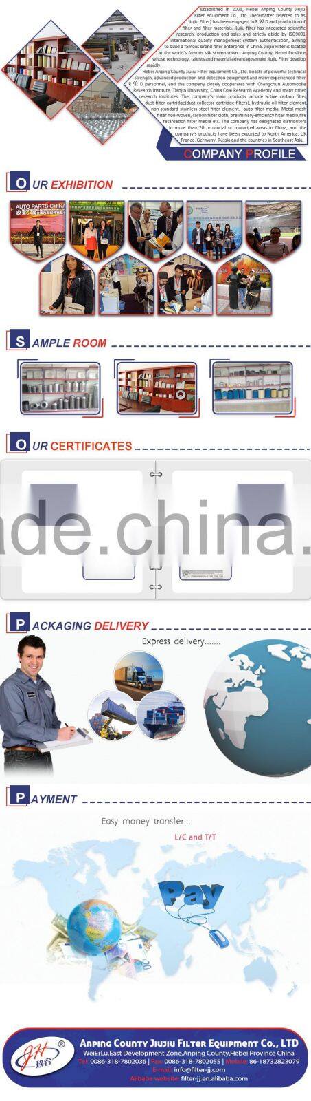 Dust Filter Cartridge For Gas Turbine Cellulose Filter Cartridge