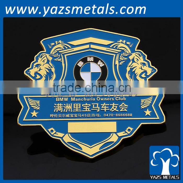 customing 3d car logo emblem cut out metal craft