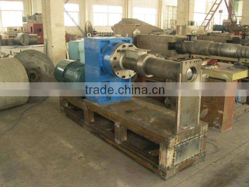 SJ series single-screw plastic extruder
