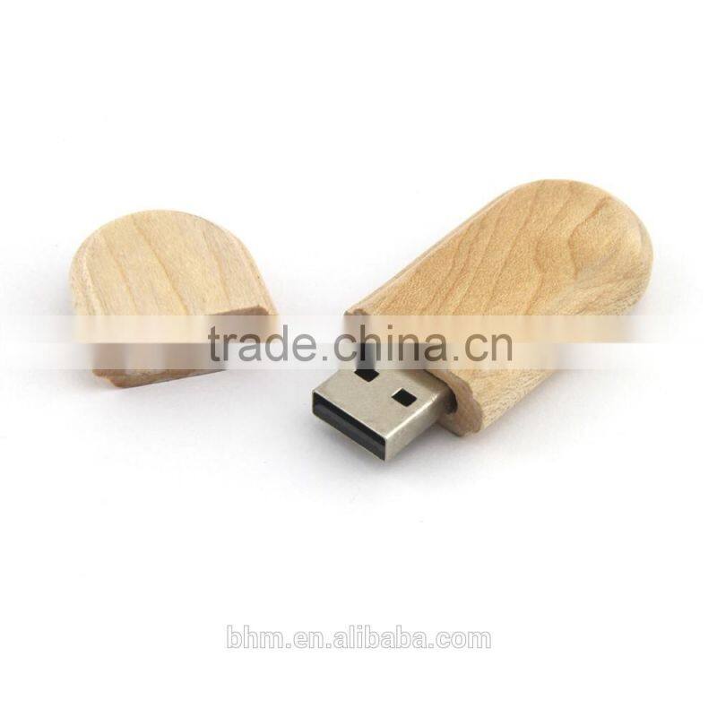 High quality and cheap small Wooden Bamboo usb flash disk