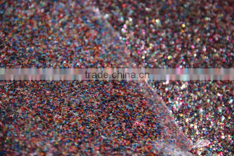 PU Glitter leather HOT SALE IN UK