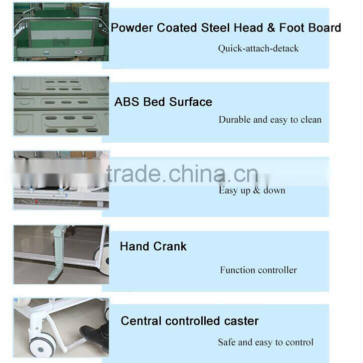 NFBS20 two functions manual adjustable handset for hospital bed