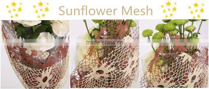 dark color flower wrap hard feeling honeycomb net