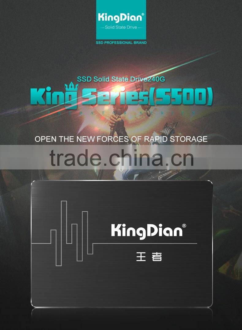 KingDian SSD 240GB In Hard Drives 2.5 inch SATA3 Stock For Desktop and Laptop Internal Hard Disk Sever