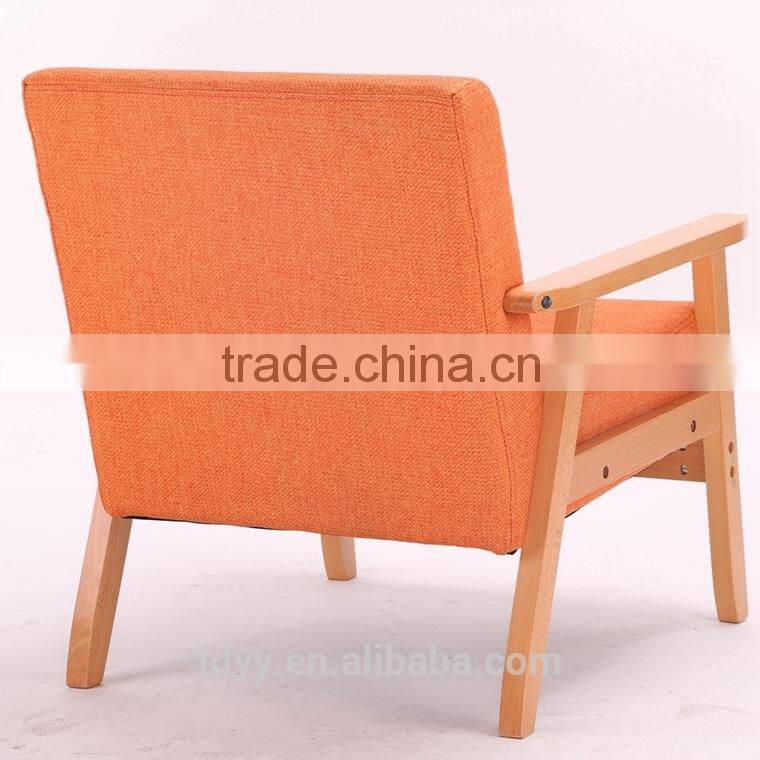 TDSF-01-2 QVB JIANDE TONGDA LIVINGROOM BEECH WOODFABRICE ARMREST SOFA COFFEE SHOP SOFA LEISURE SOFA LIVING ROOME SOFA