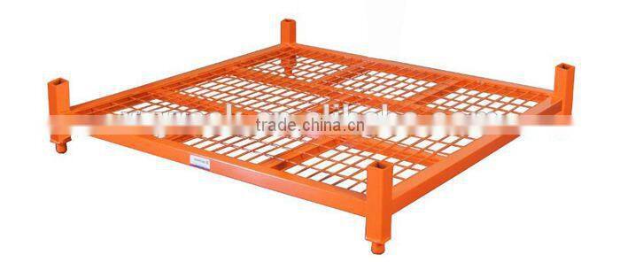 Industrial warehouse tyre storage stacking rack