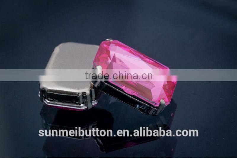 High Quality Flat Back Acrylic Rhinestone with Claws