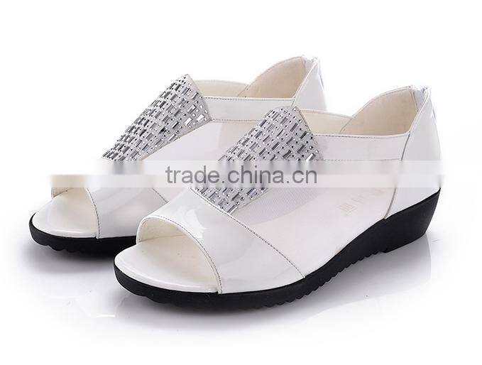 Colours glass diamond sandals shoes patches