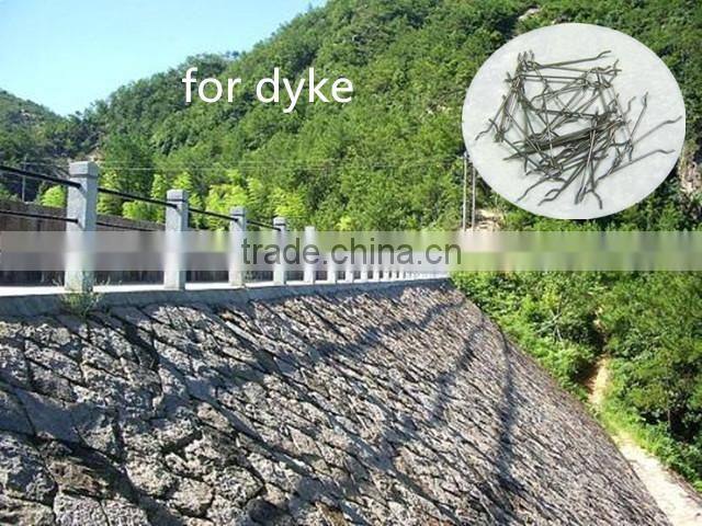 Hooked-ends Stainless Steel Fibre For Concrete