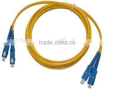 SC-SC Singlemode Simplex Fiber Optic Patch Cord 1.0mm 2.0mm 3.0mm can optional