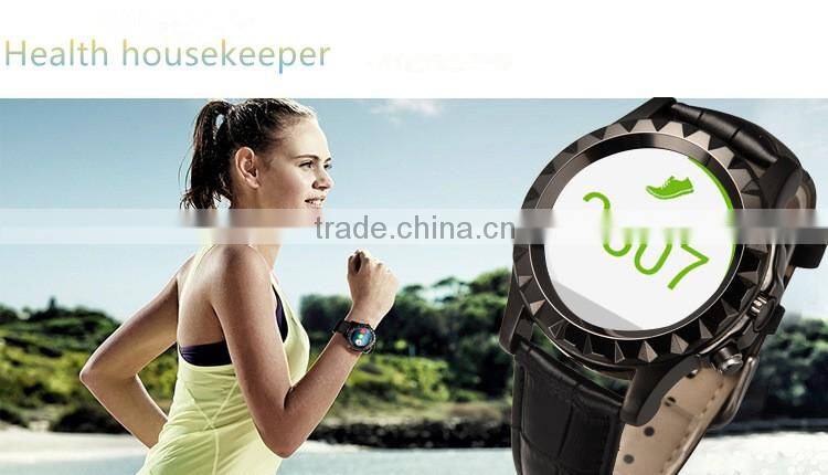 smart watch 2016 T2 S2 smart watch mechanic watch men stainless steel Heart Rate monitor smart phone 3g wifi