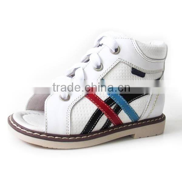 Choozii Summer Genuine Leather Ankle High Kids Orthopedic Shoes