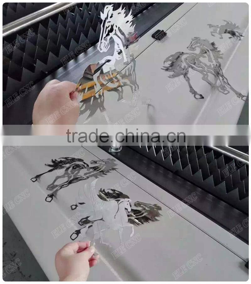 1200w Fiber laser cut metal shapes , fiber laser cutting machine for stainless steel