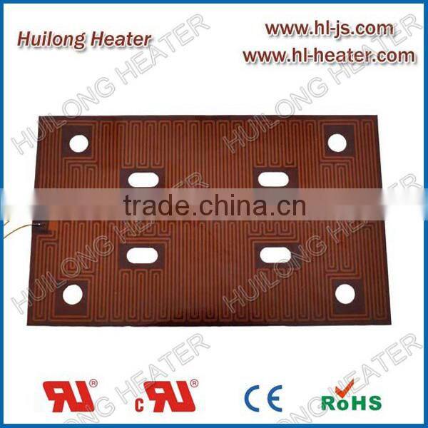 Silicone heat band for EV battery