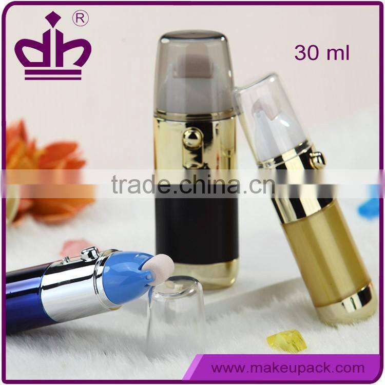 White plastic compact air cushion bb foundation case