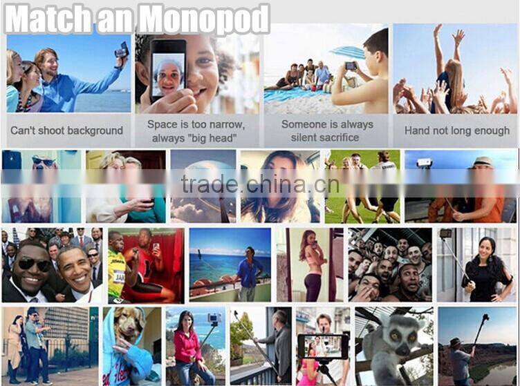 Dispho Selfie Handheld Foldable all-in-one Monopod Portable Wireless Self-Timer Monopod for cellphone CL-96