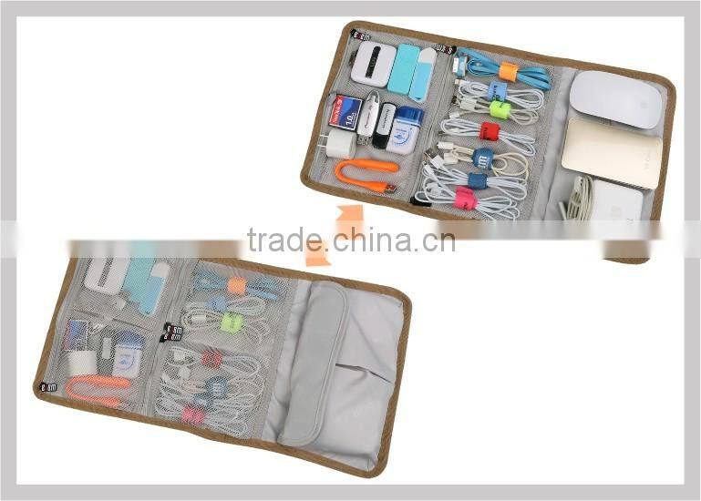 BUBM Promotional Cheap Folding Multifunctions Accessories Storage Bag Digital Accessories Bag