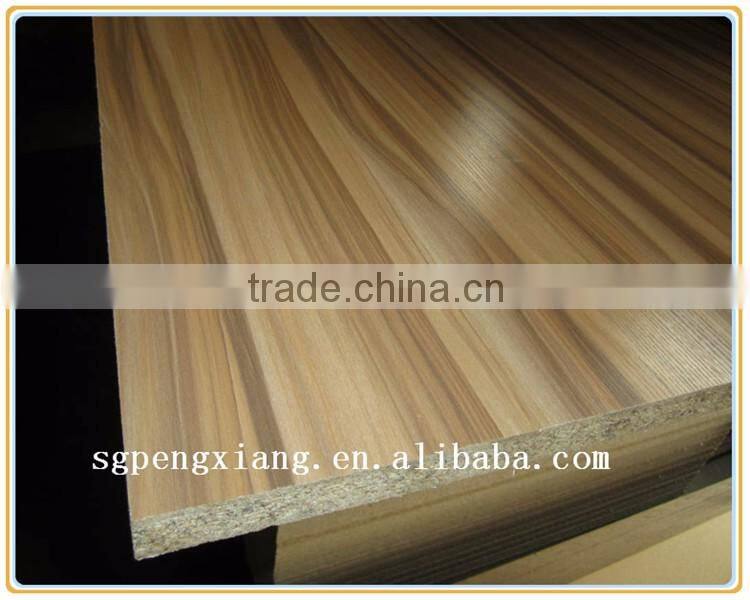 Indoor usage melamine particle board