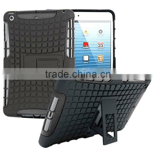 Tablet case TPU pc 2 in 1 stand shockproof case for ipad 1 2 3 , for custom ipad case cover ,for ipad case air