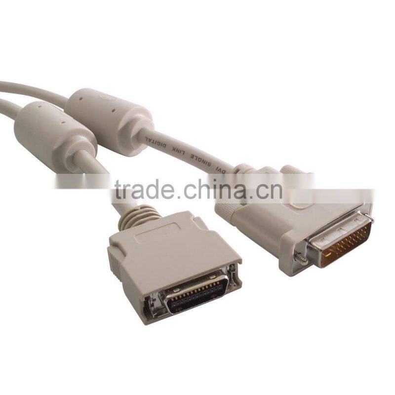 DVI-D Single Link (18+1 pin) Male to DFP HPCN20 Male Cable Length 9.8 feet (3 meters) Supports LCD resolutions
