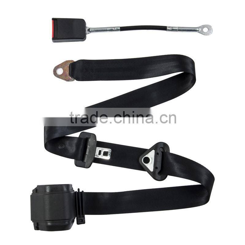 Retractable & emergency car safety belt