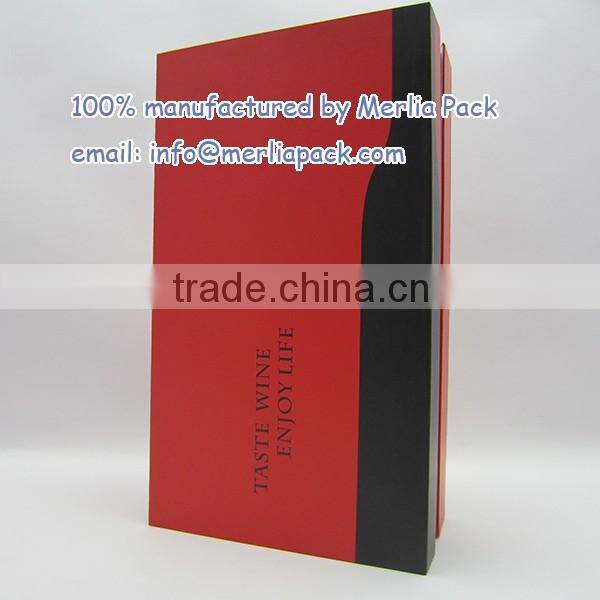 Sheffeild Home SNOWFLAKE WINE/CHAMPAGNE Two Bottles Container Boxes