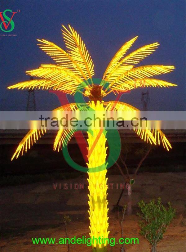 24V 5M height outdoor christmas decoration led palm tree light