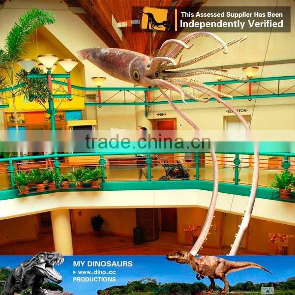 My Dino-C030 High quality fiberglass life size octopus model for sale