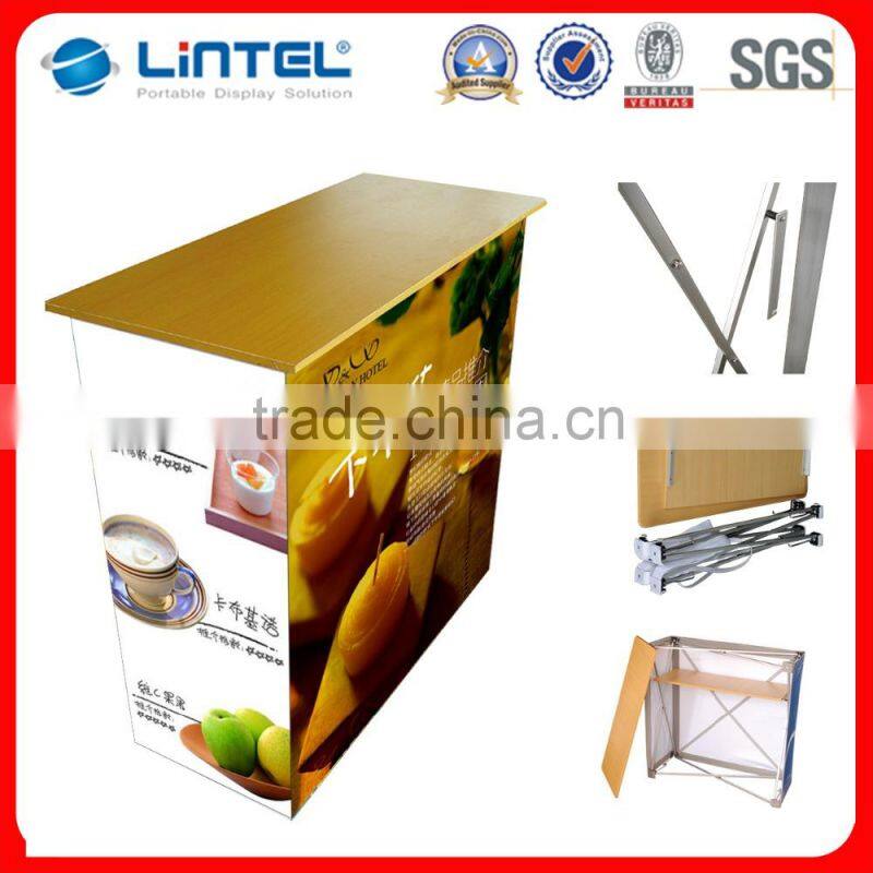 trade show promotion desk, counter