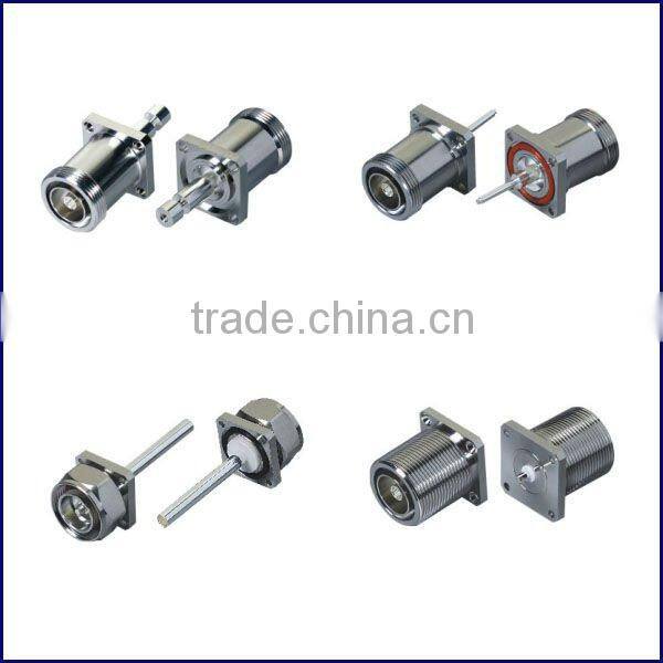 Low Pim 7/16 Type coaxial Din Female Male RF Connector 1/2" superflex corrugated cable assembly
