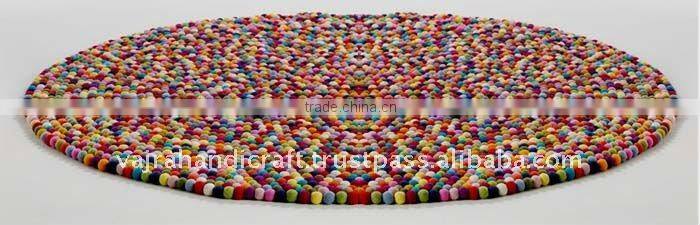 Felt Ball Rugs / Carpet