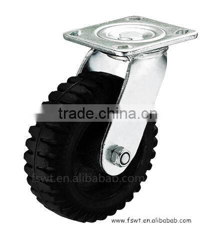 All Size Cheap Black Rubber Swivel Industrail Caster