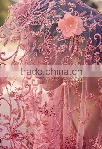 Green Chiffon On Net Designer Saree