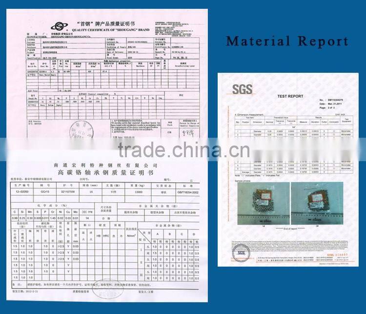 G200 G500 7.938mm 9.525MM 30mm Chrome bearing steel balls
