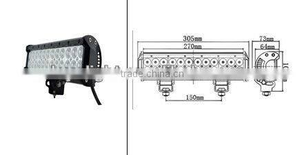 Double row 4inch 18w 4X4 offroad led light bar