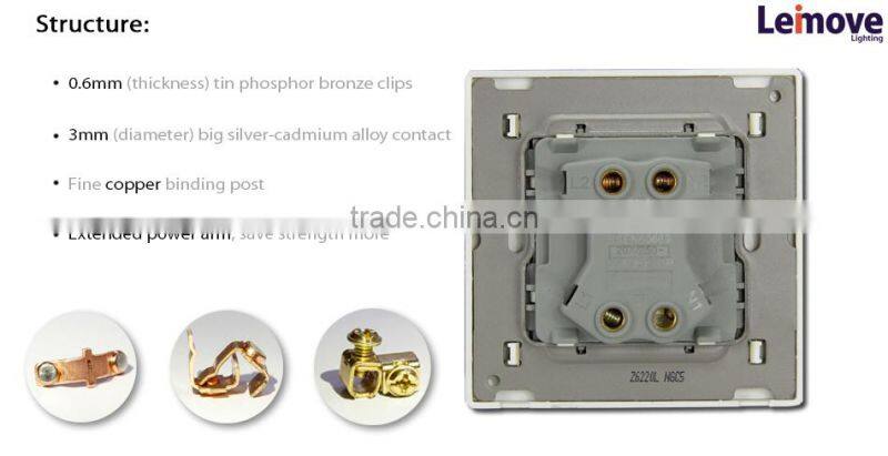 woven gold finish two gang one/two way wall switch arbitrary point
